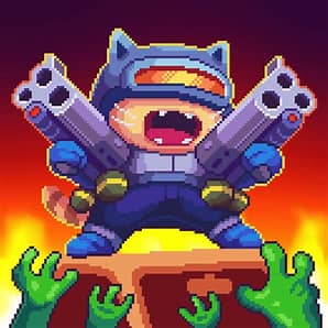 Cat Gunner Super Zombie Shoot